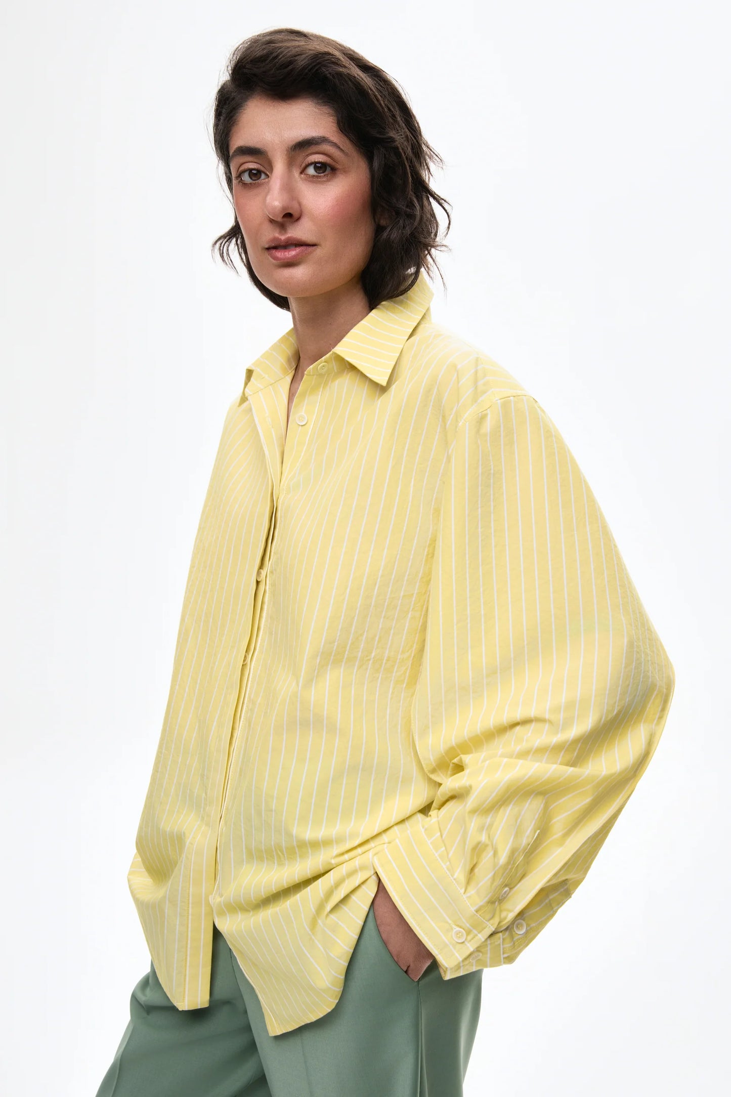 Iam Сорочка Siena in Lemon Yellow