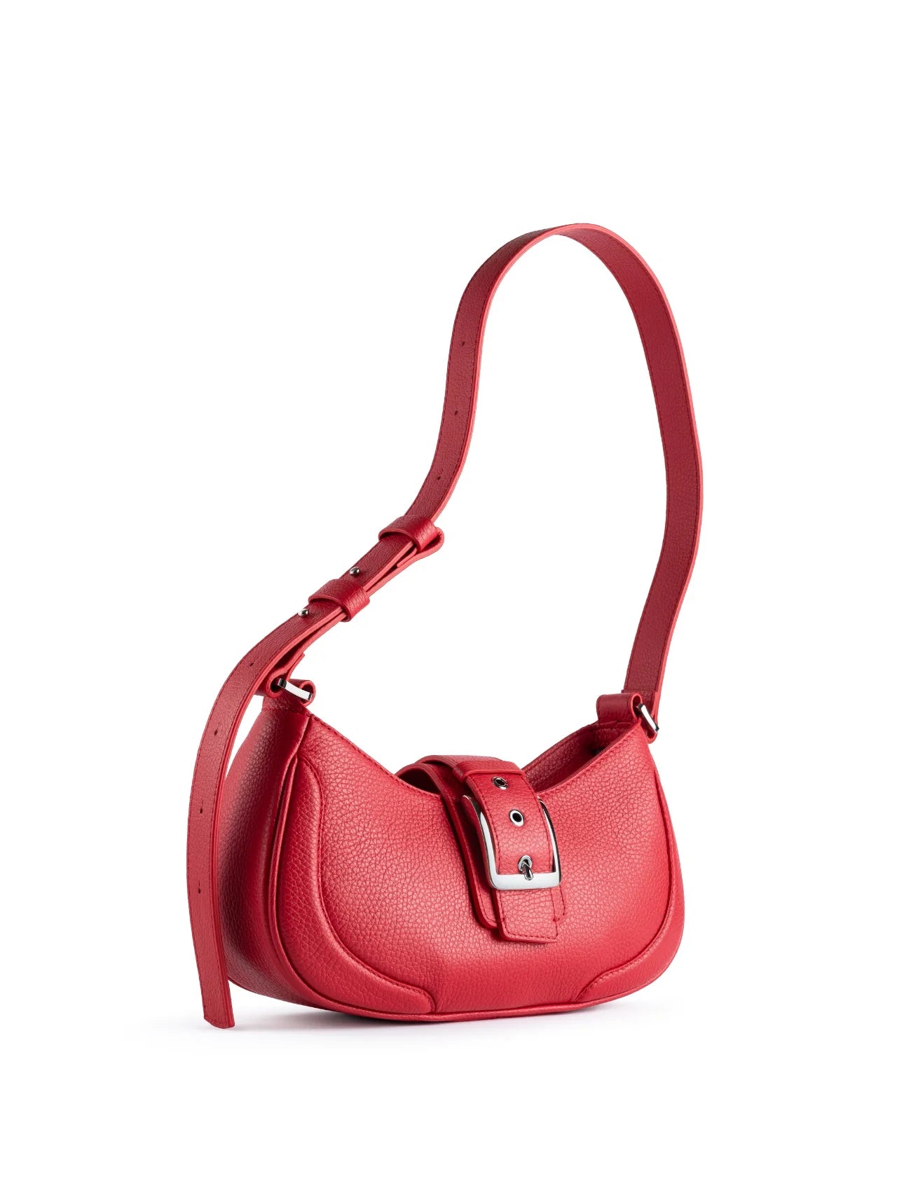 NUKOT REIMAGINED BAGUETTE BAG RED