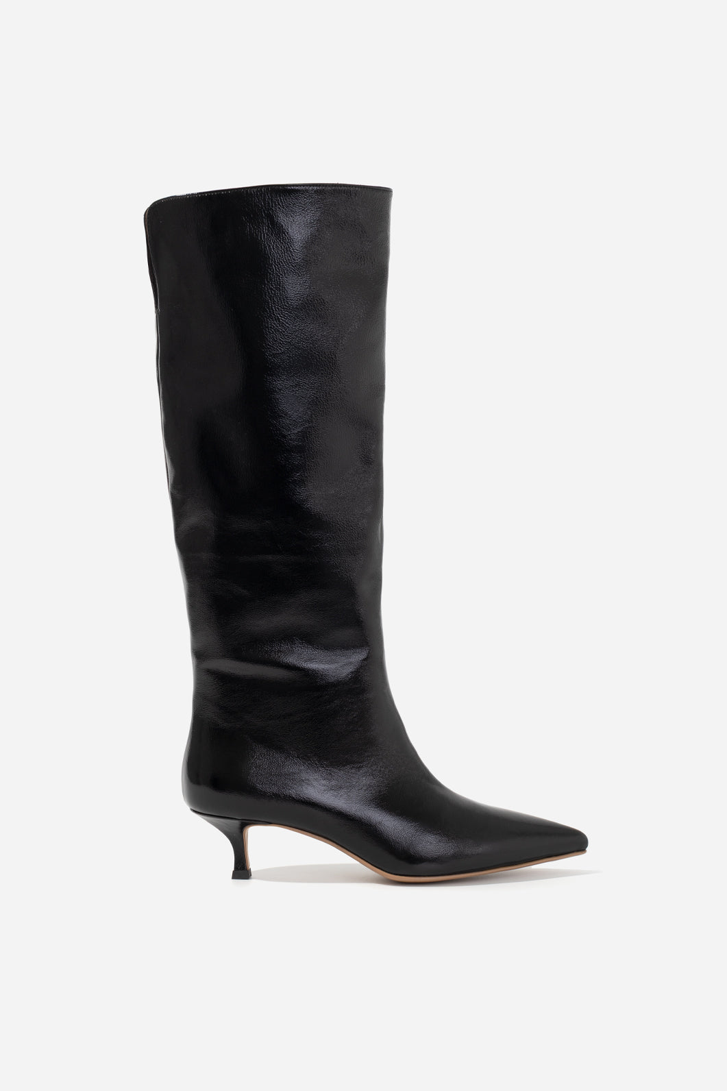 Kachorovska CONNIE чоботи чорні з блиском шкіряні