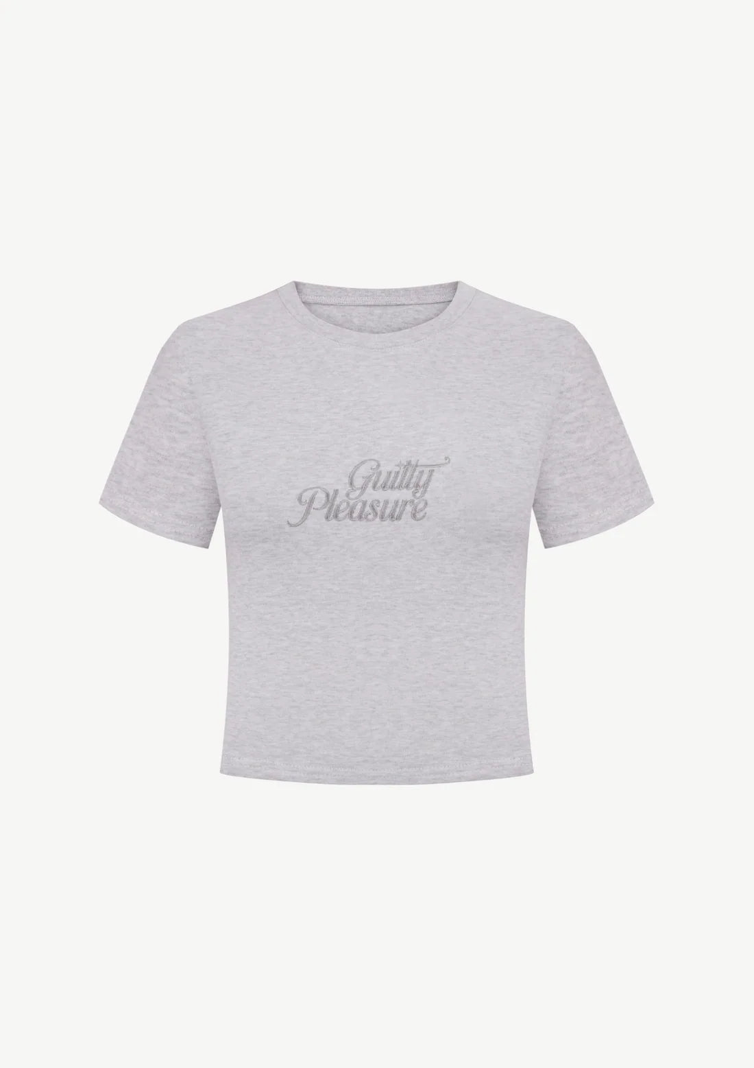 Alice K Футболка "Guilty Pleasure" в світло сірому кольорі