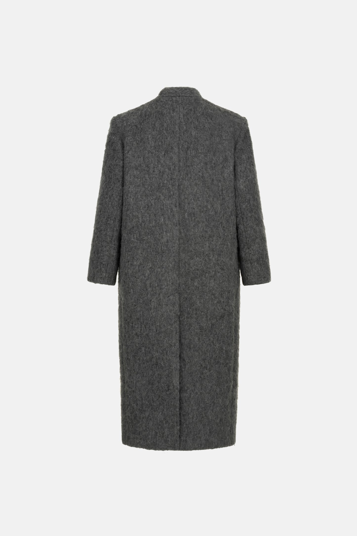 BAZHANE ПАЛЬТО ОВЕРСАЙЗ ПРЯМОГО КРОЮ З АЛЬПАКИ