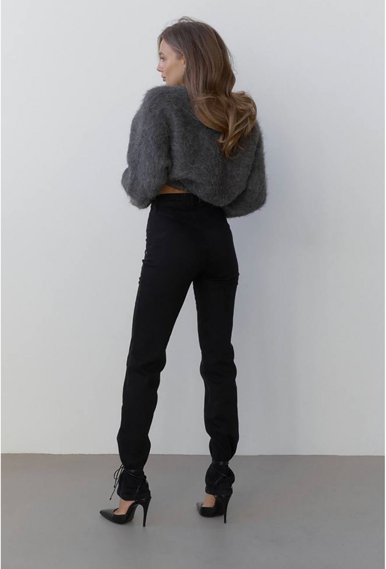 AISENBERG ДЖИНСИ SLIM ЧОРНІ (PREMIMUM ITALIAN DENIM)