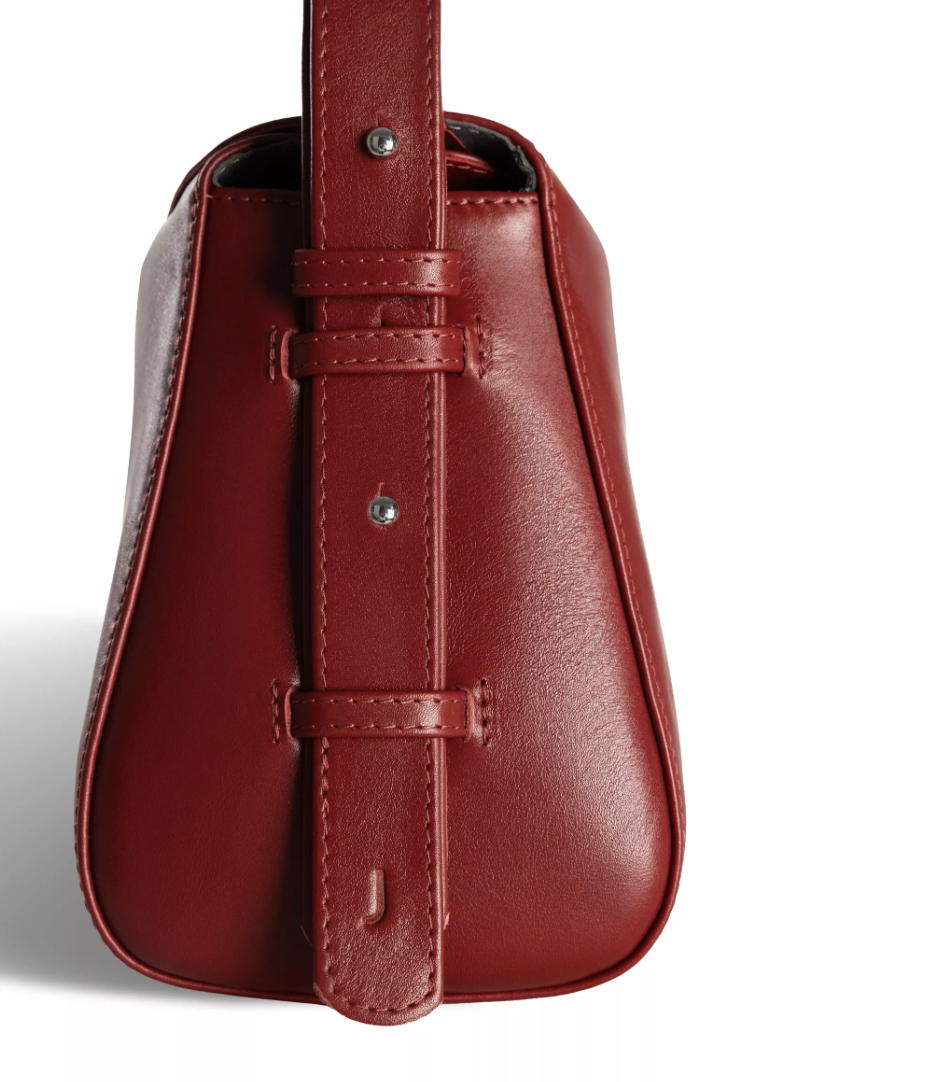 JUNA DELIGHT BAG IN LEATHER RED