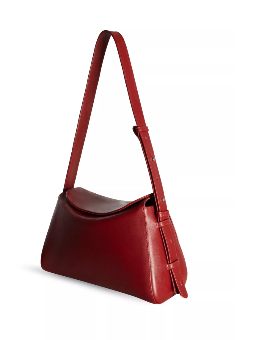 JUNA DELIGHT BAG IN LEATHER RED