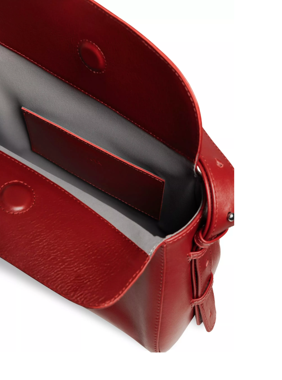 JUNA DELIGHT BAG IN LEATHER RED
