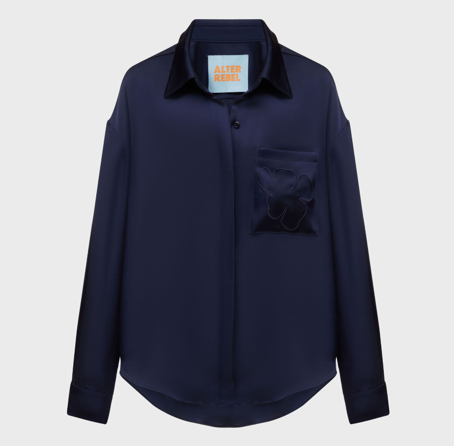 ALTER REBEL Синя блуза