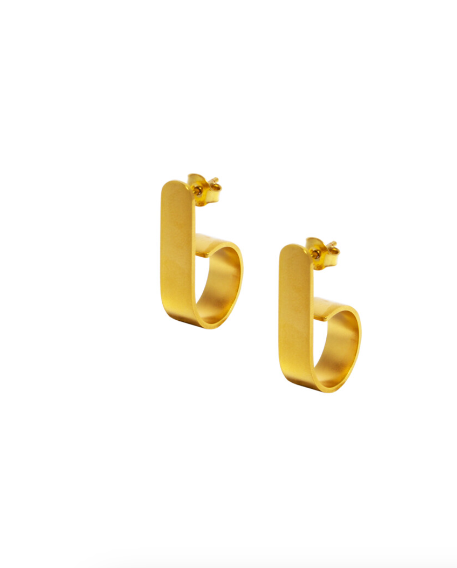 MANN Сережки "Sunset" gold