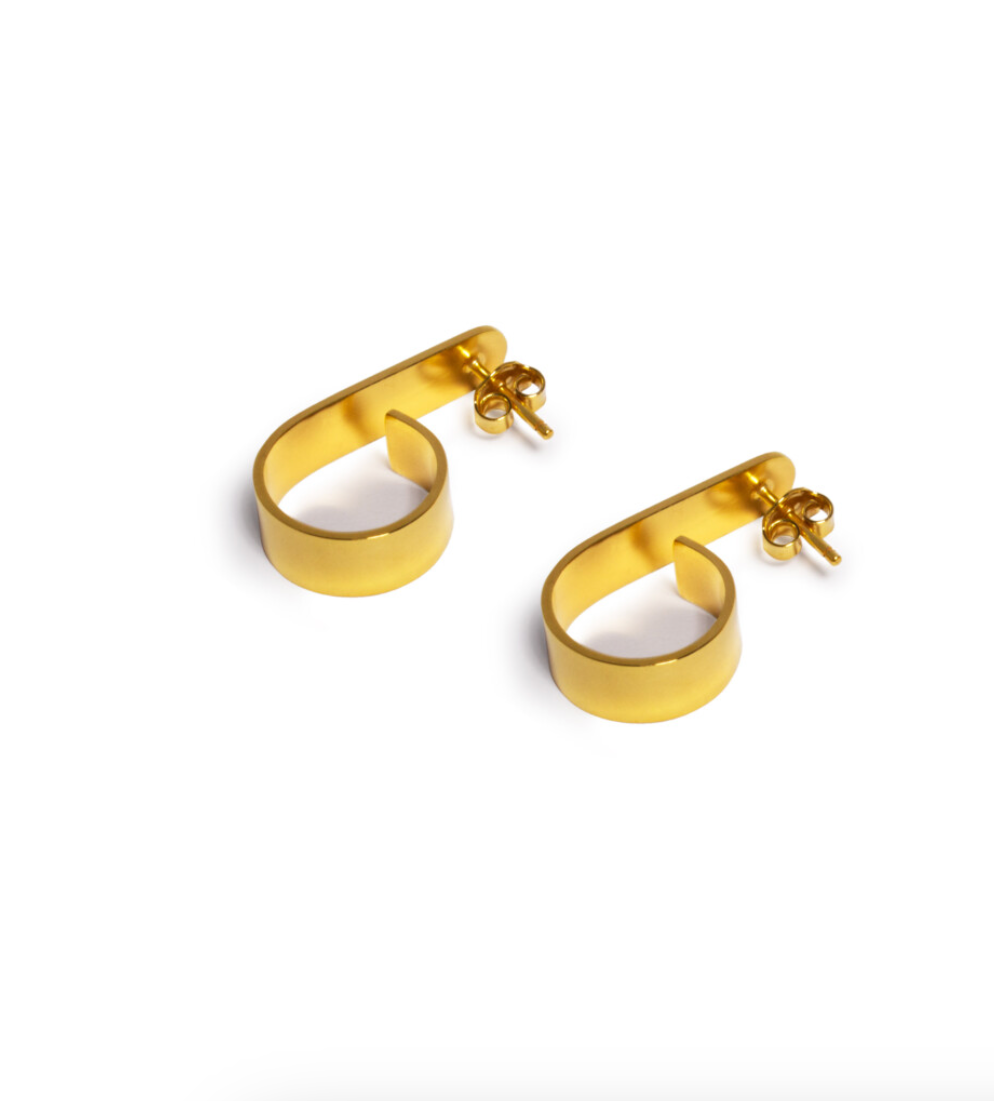MANN Сережки "Sunset" gold