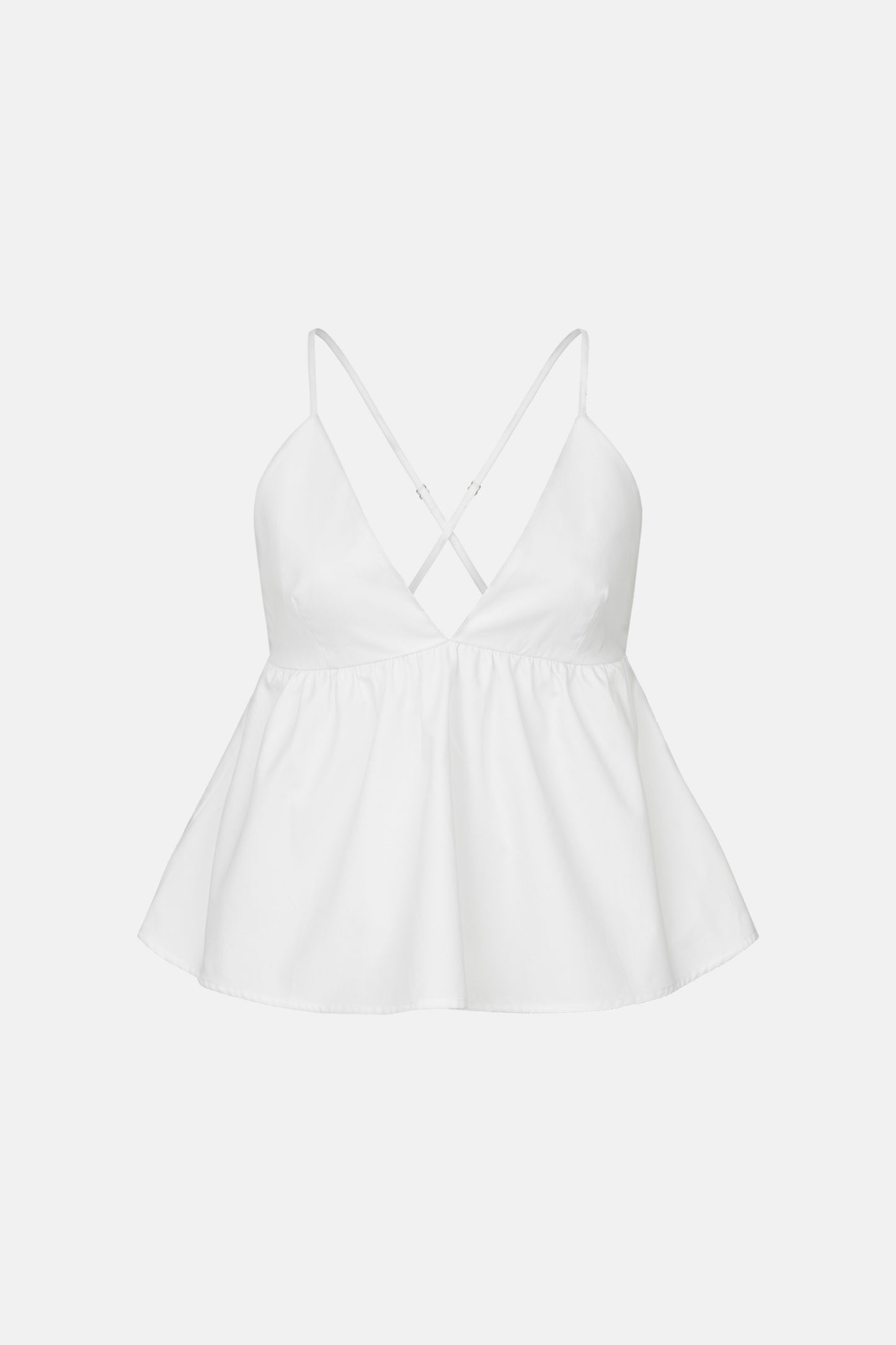 BAZHANE Топ Whipped cream молочний