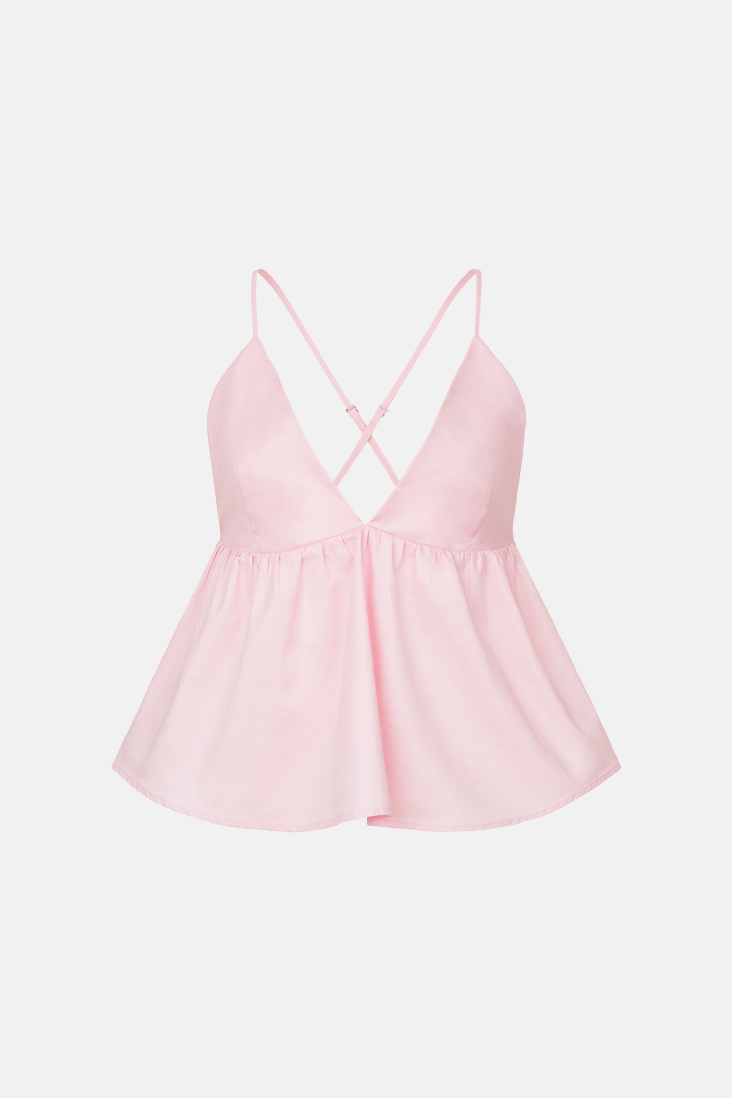 BAZHANE Топ Whipped cream рожевий