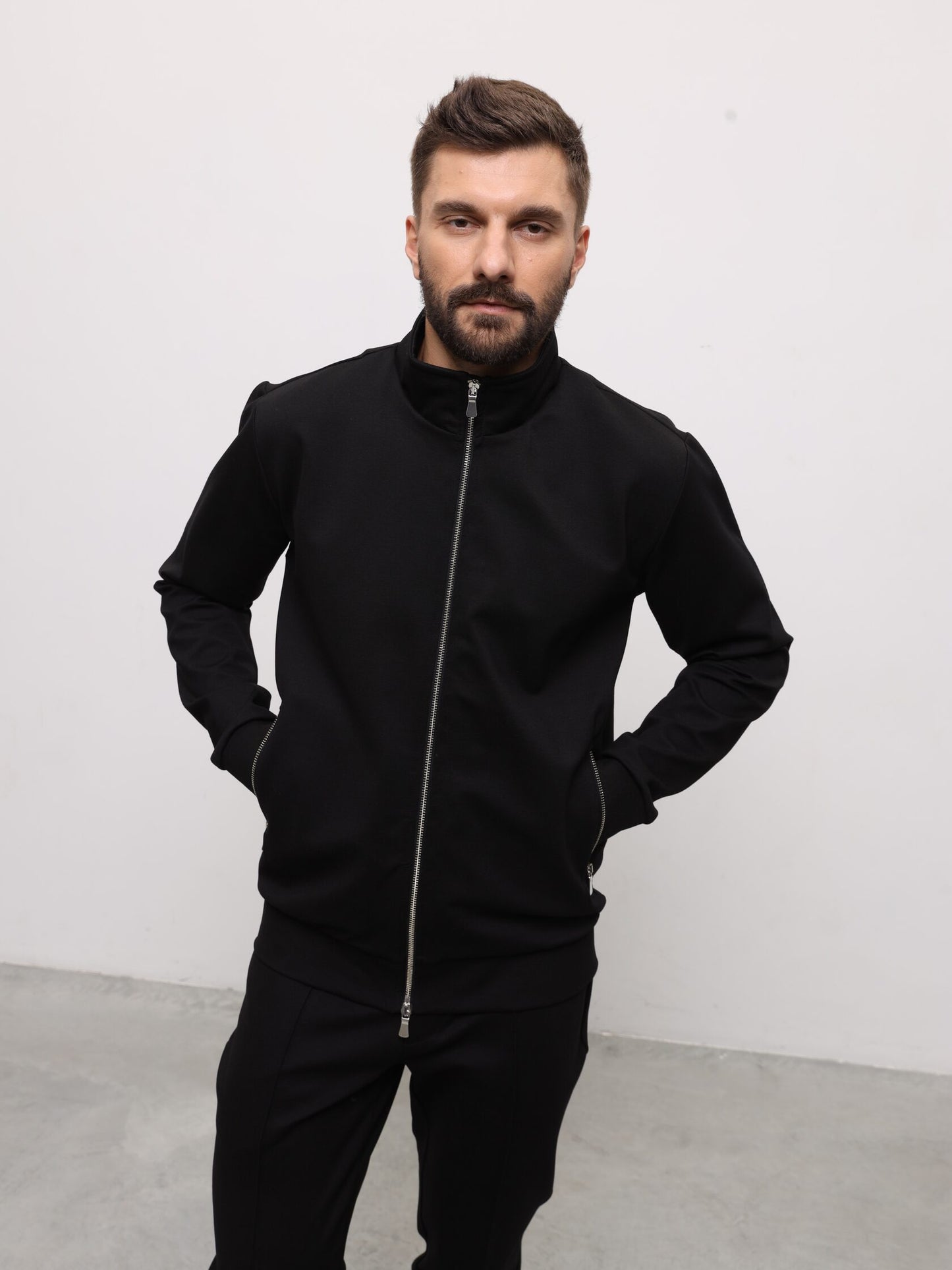 Andreas Moskin Спортивна кофта чорна