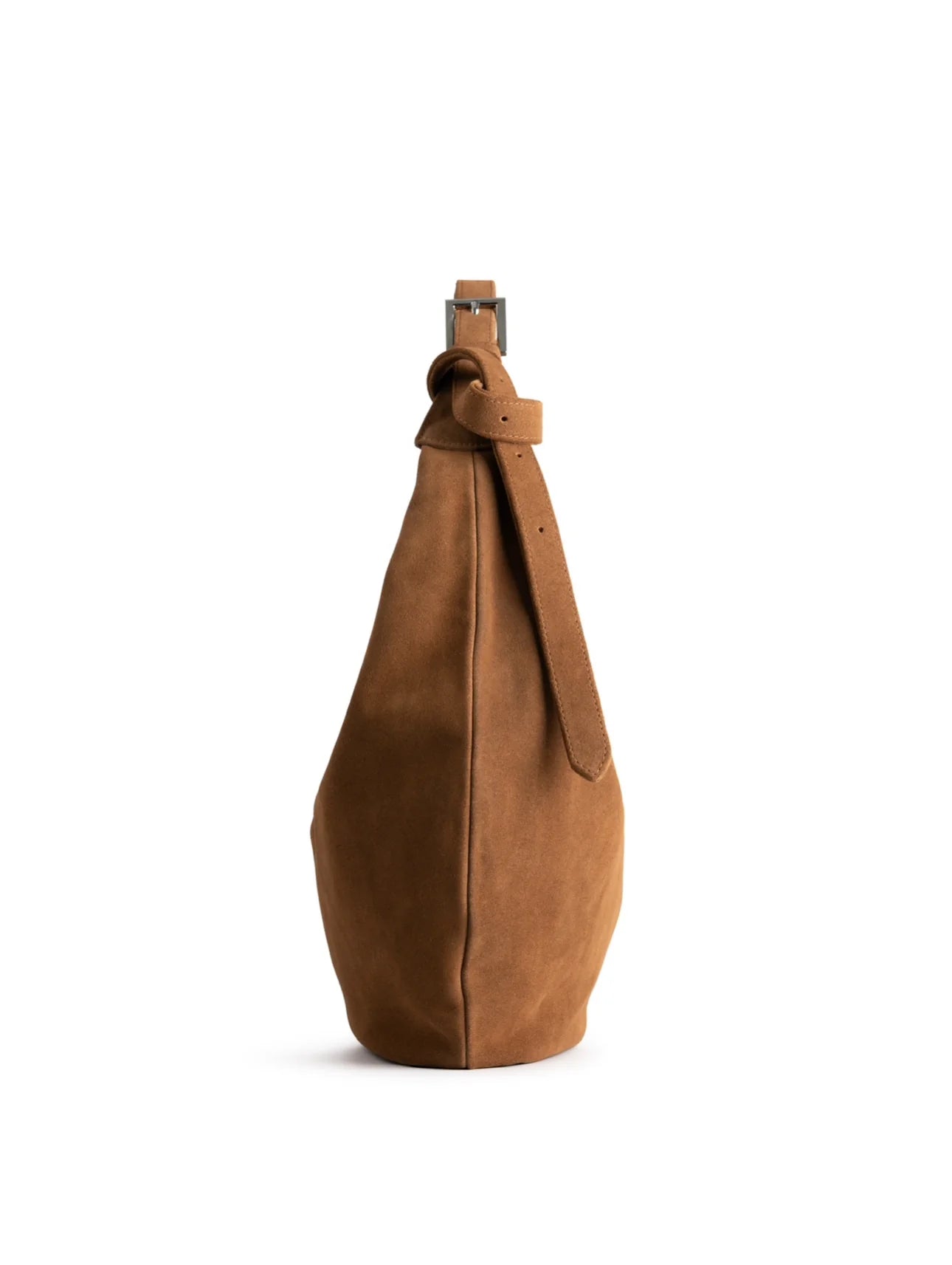 NUKOT HOBO DROP BAG SUEDE TOFFEE