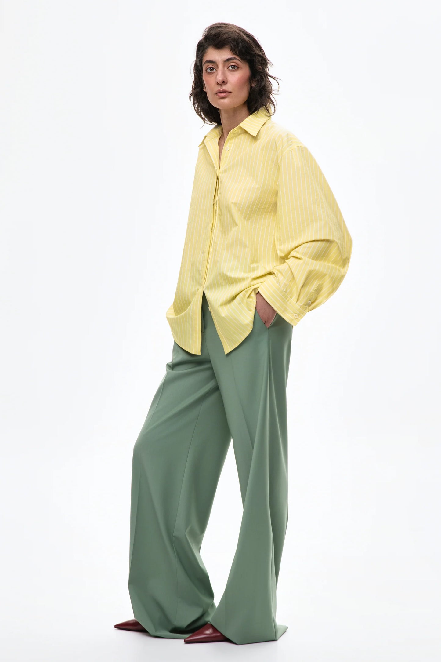 Iam Сорочка Siena in Lemon Yellow