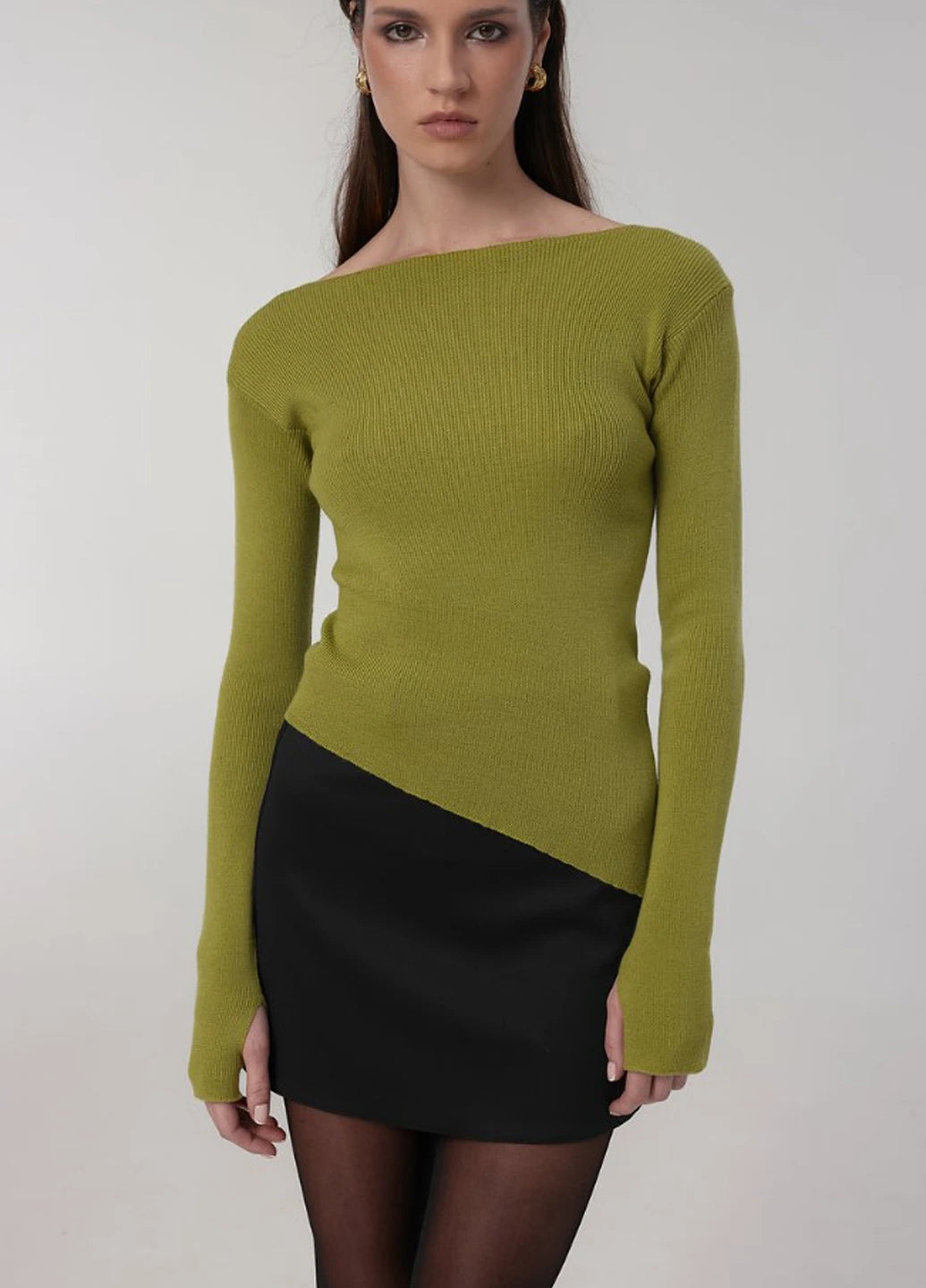 KNITLAB МЕРИНОСОВИЙ RIBBED TOP