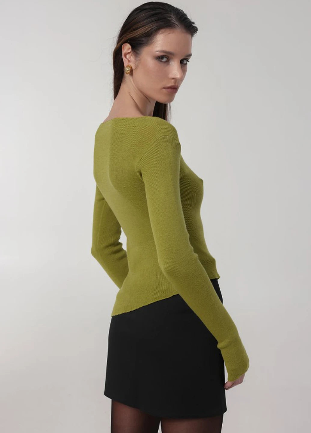 KNITLAB МЕРИНОСОВИЙ RIBBED TOP