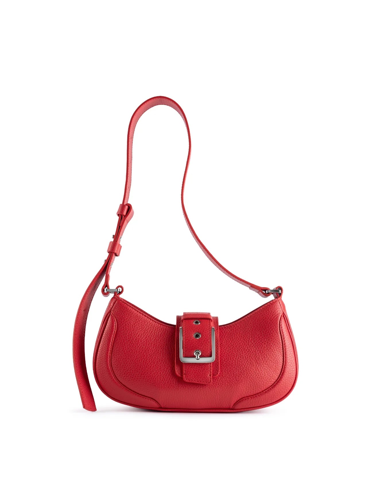 NUKOT REIMAGINED BAGUETTE BAG RED