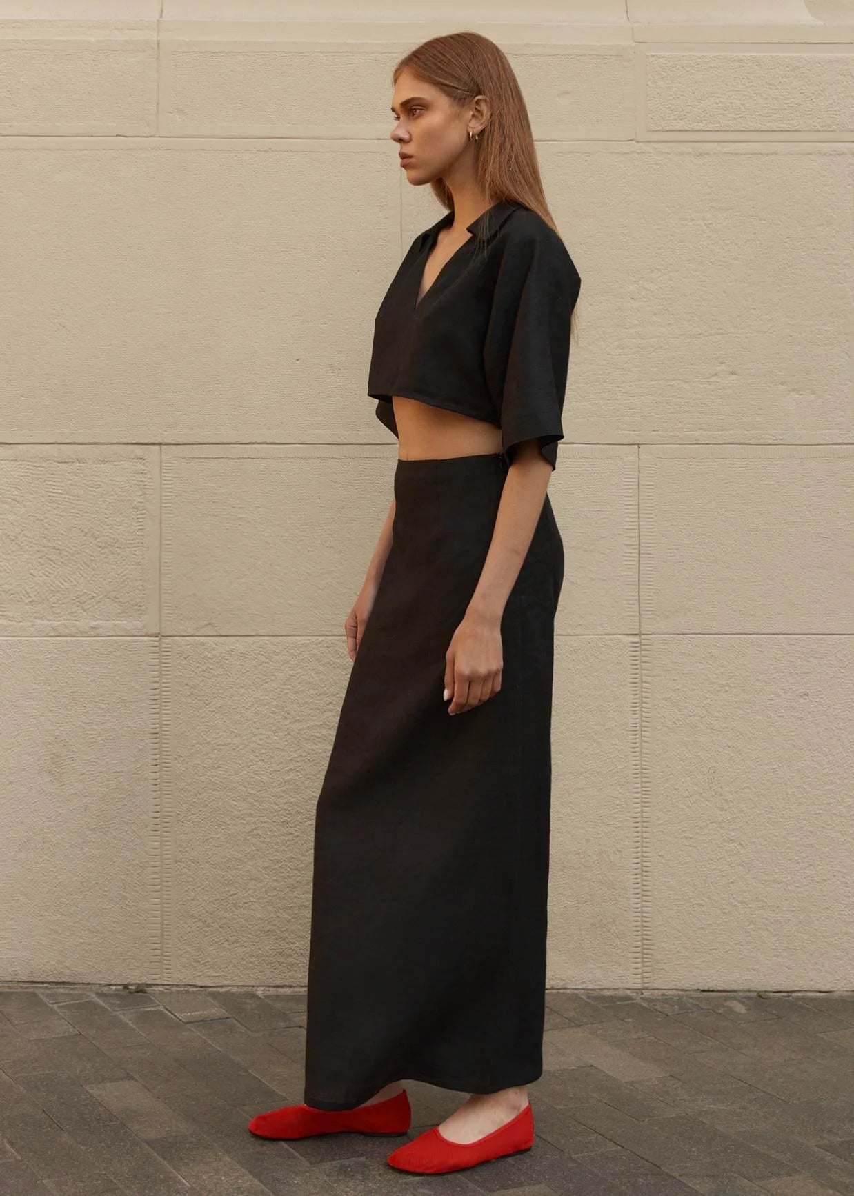 Iam WING NOIR DRESS