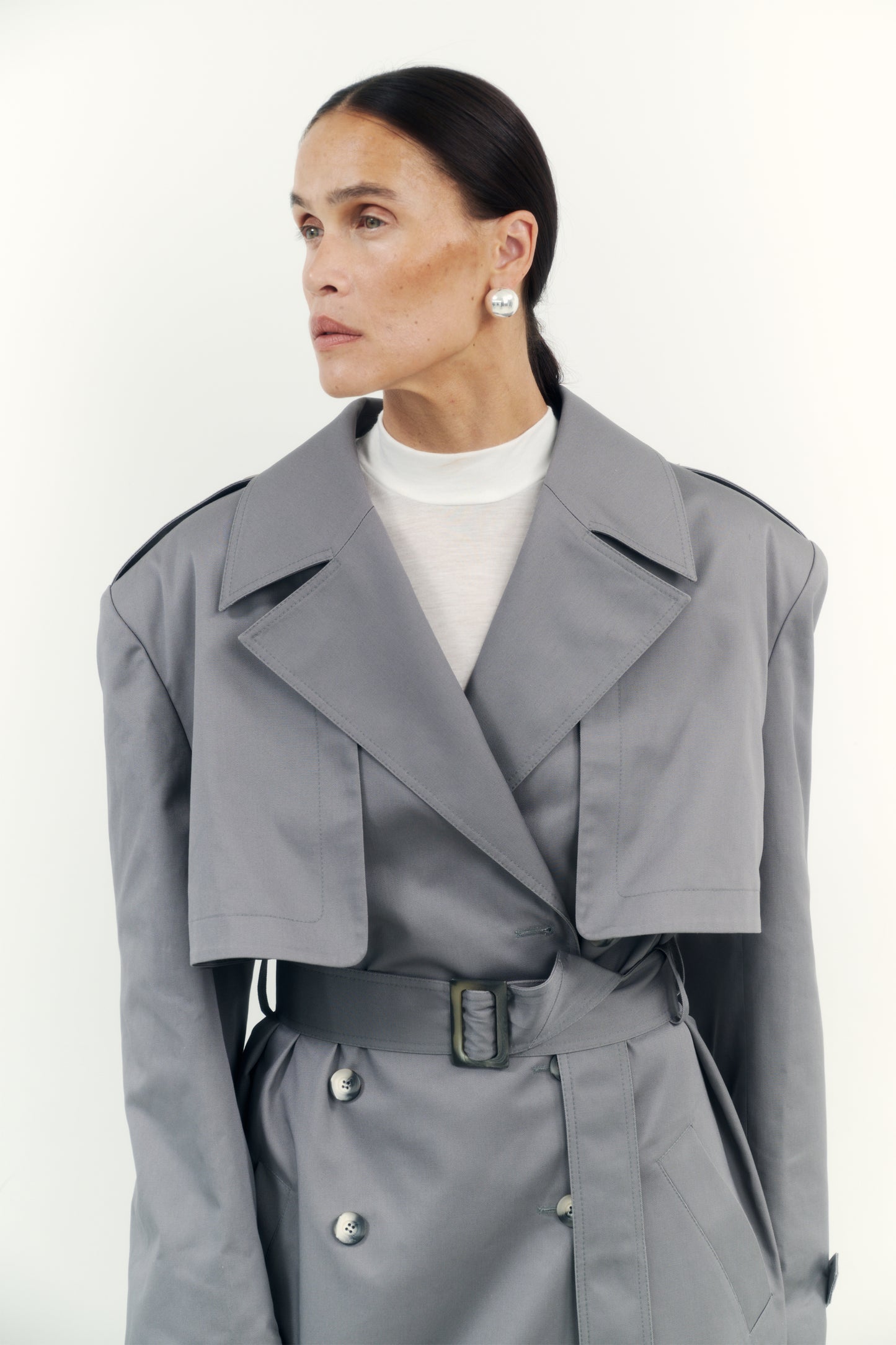 BAZHANE ТРЕНЧ ОВЕРСАЙЗ ДОВГИЙ