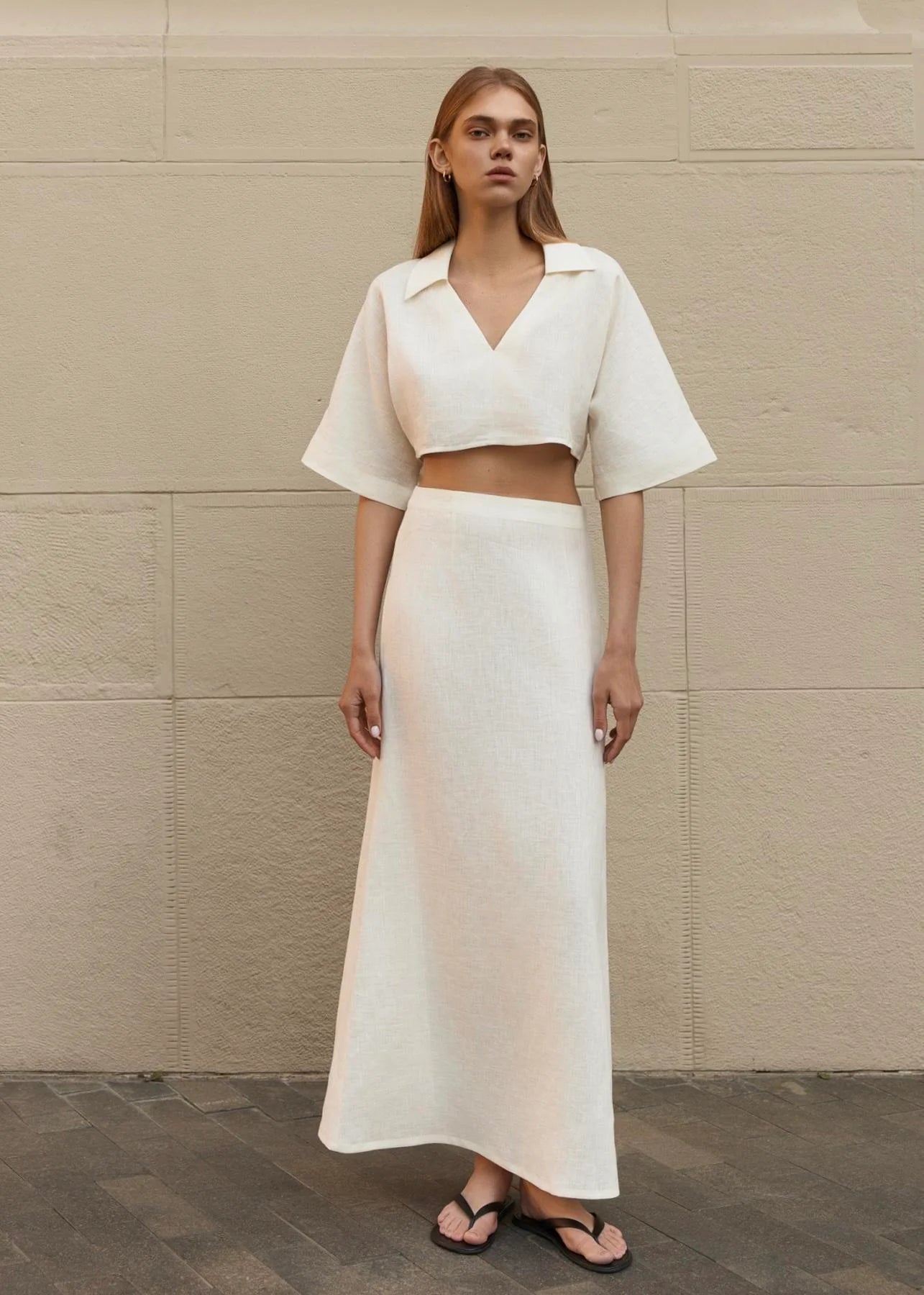 Iam WING MILK DRESS