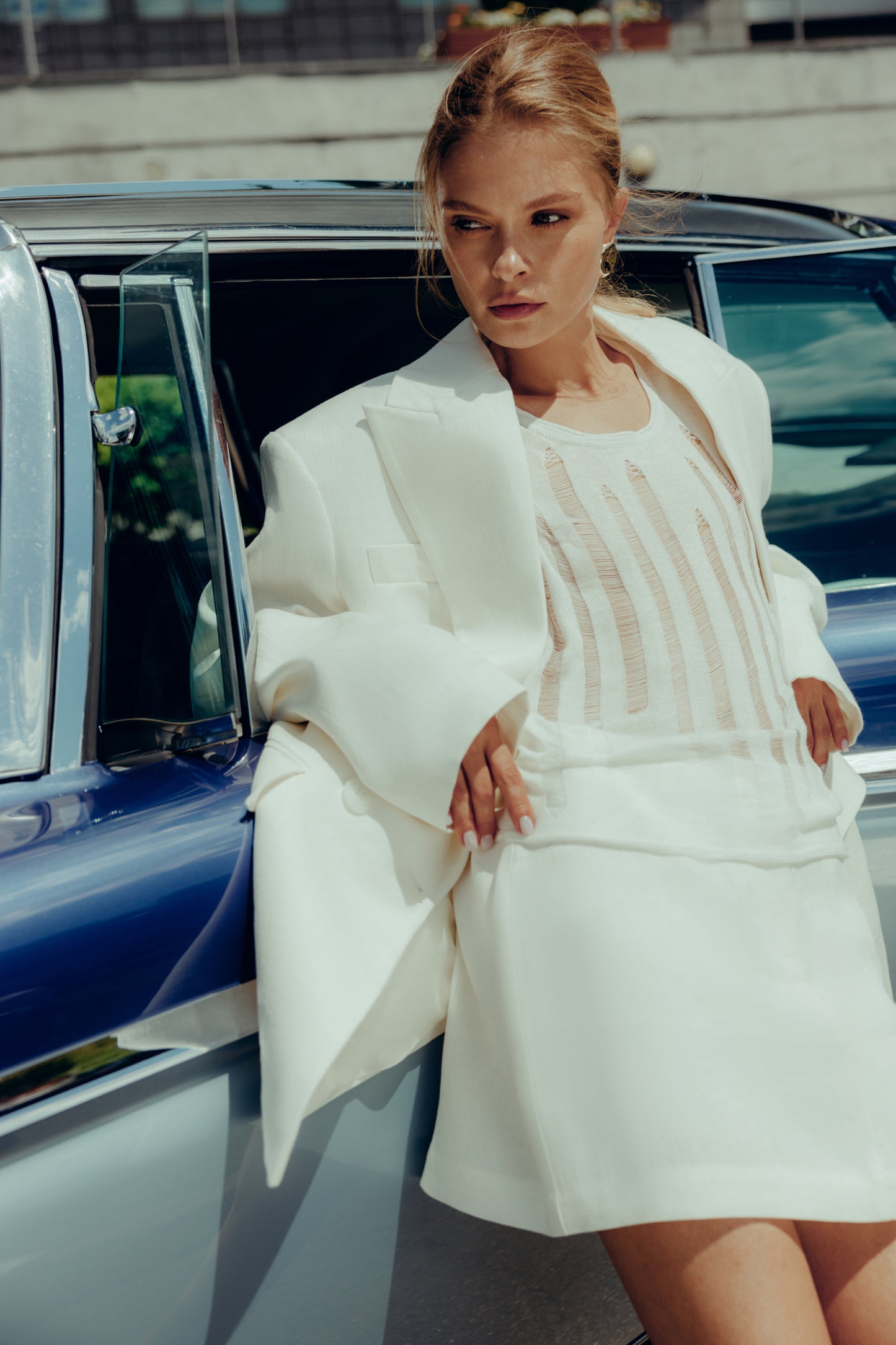 BAZHANE СПІДНИЦЯ ЛЛЯНА МІНІ З СЕРЕДНЬОЮ ПОСАДКОЮ