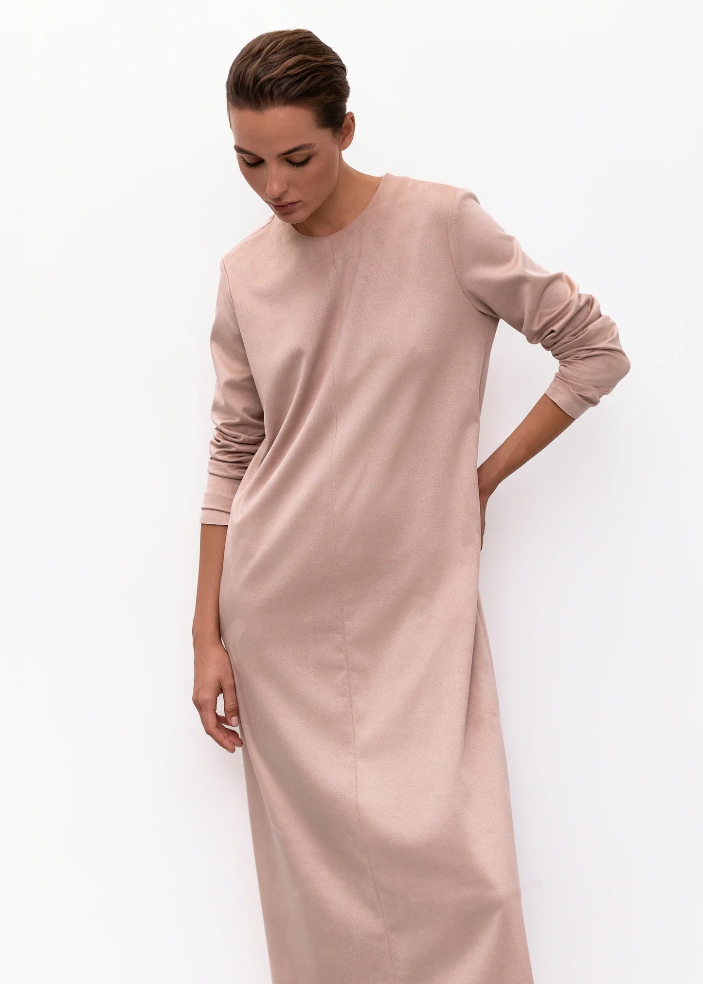 Iam POWDER SUEDE DRESS