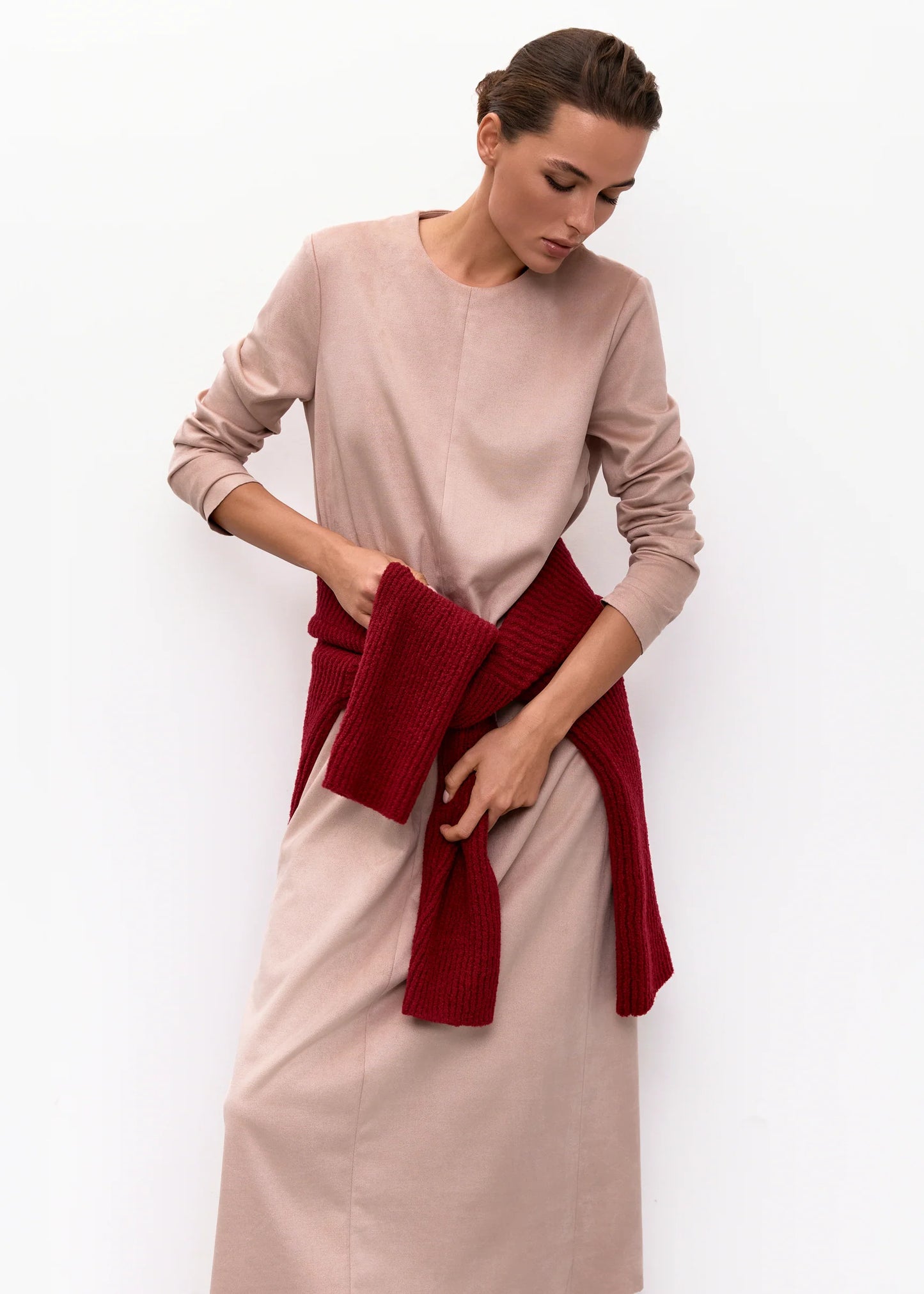 Iam POWDER SUEDE DRESS