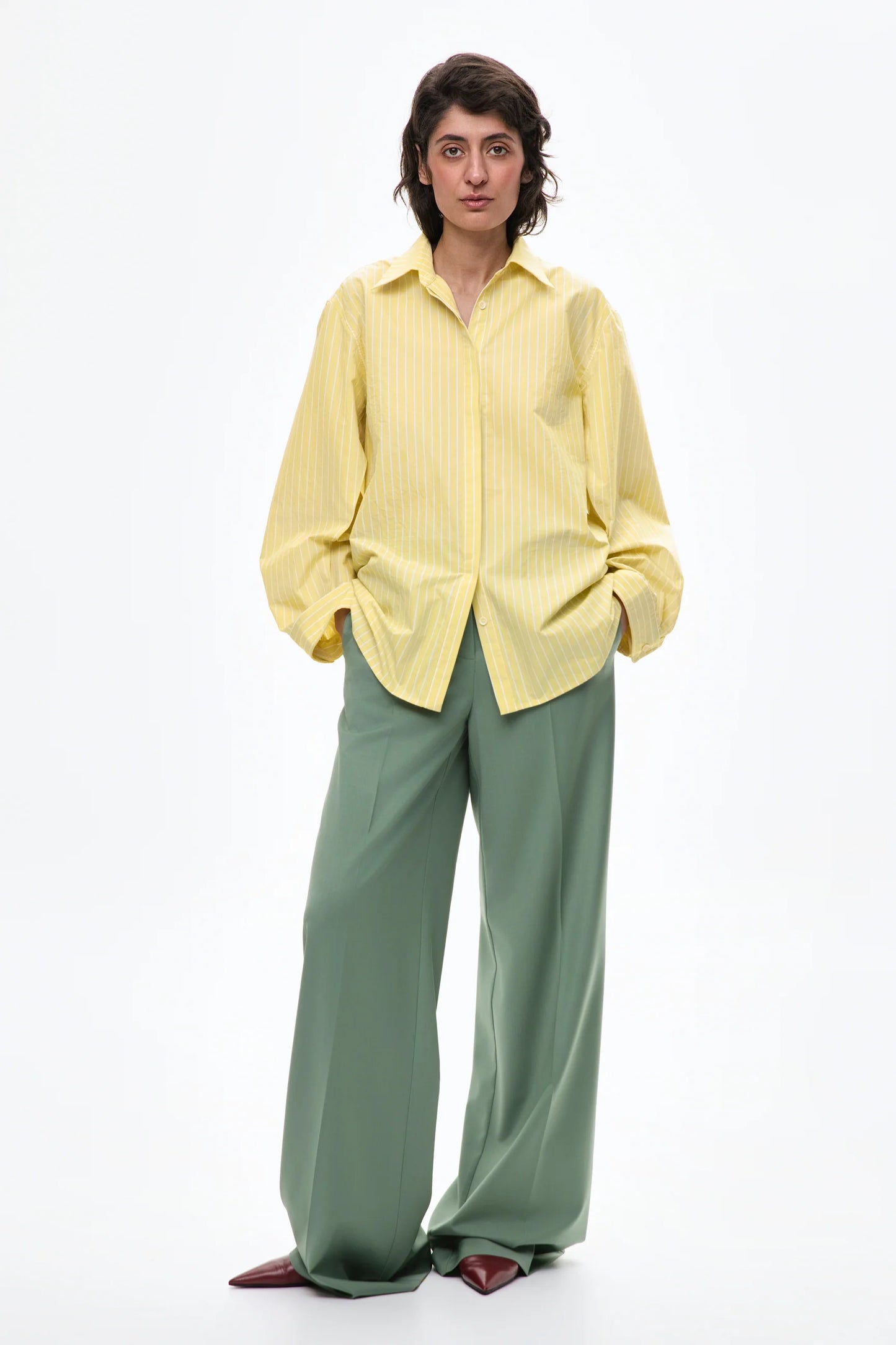 Iam Сорочка Siena in Lemon Yellow