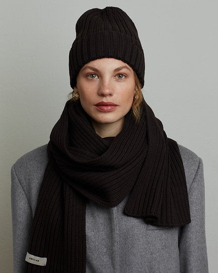 KNITLAB ШАРФ З ЧИСТОГО МЕРИНОСА