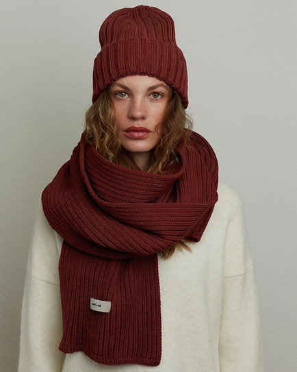 KNITLAB ШАРФ З ЧИСТОГО МЕРИНОСА
