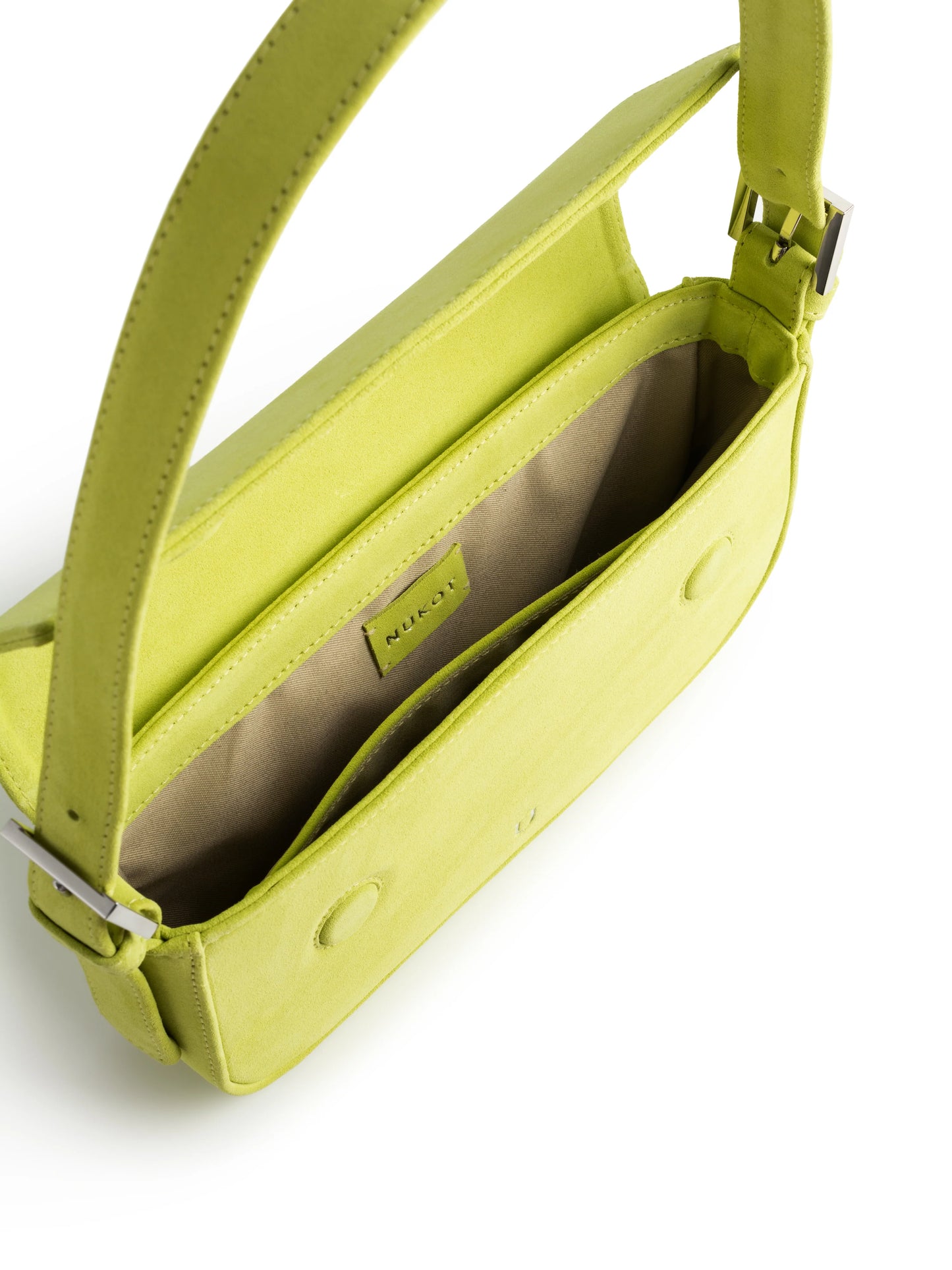 NUKOT BAGUETTE BAG SUEDE CEDRO