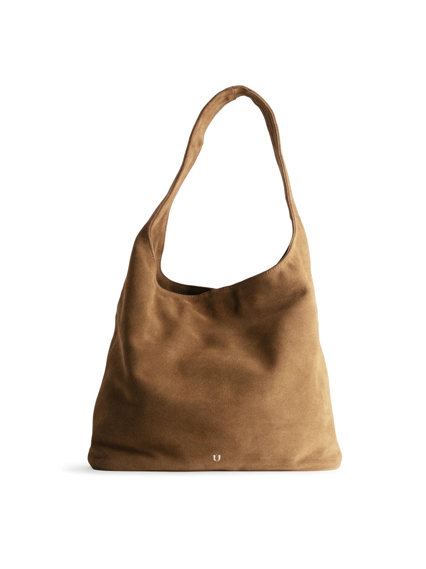 NUKOT HOBO BAG SUEDE TOFFEE
