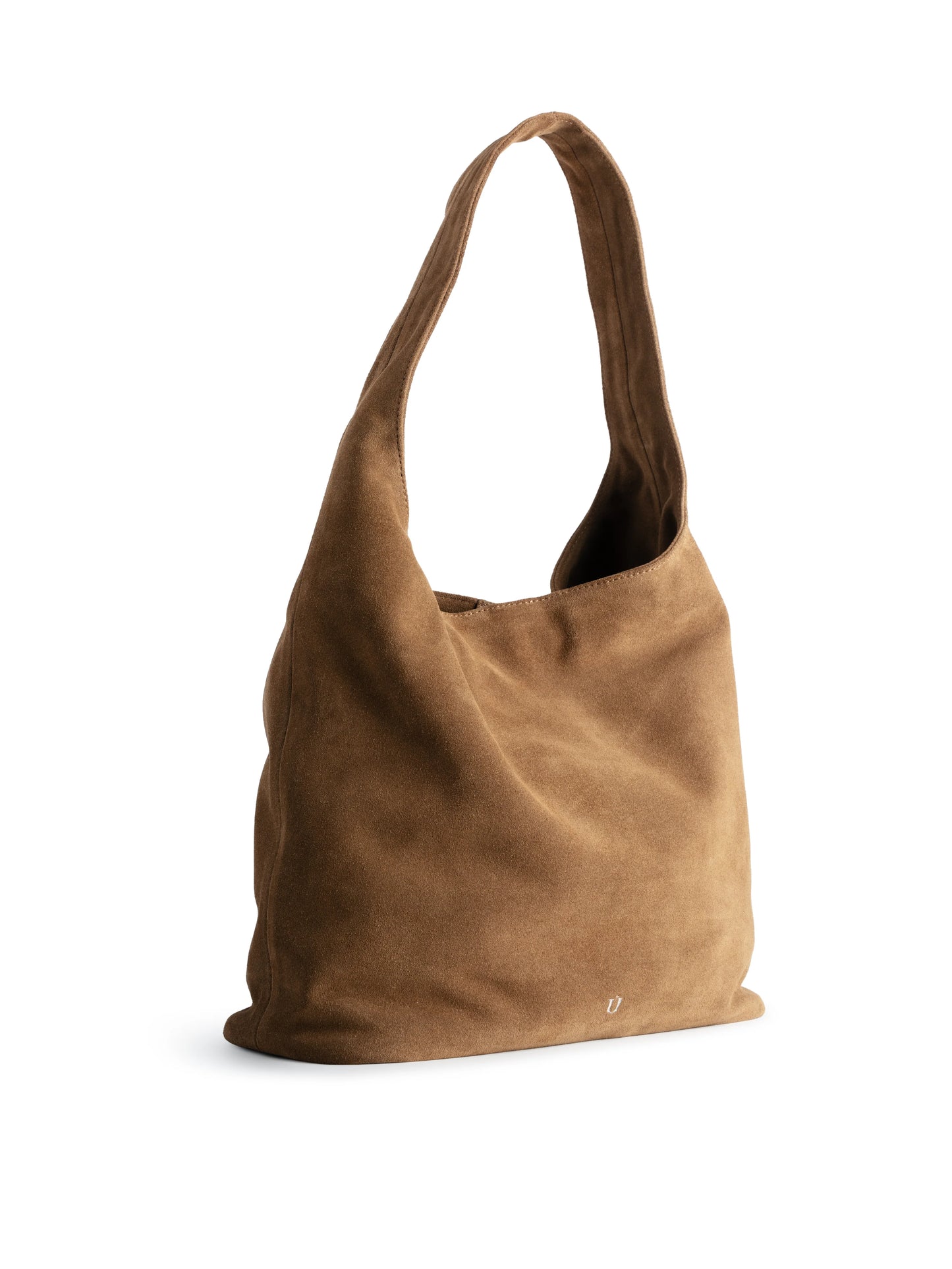 NUKOT HOBO BAG SUEDE TOFFEE