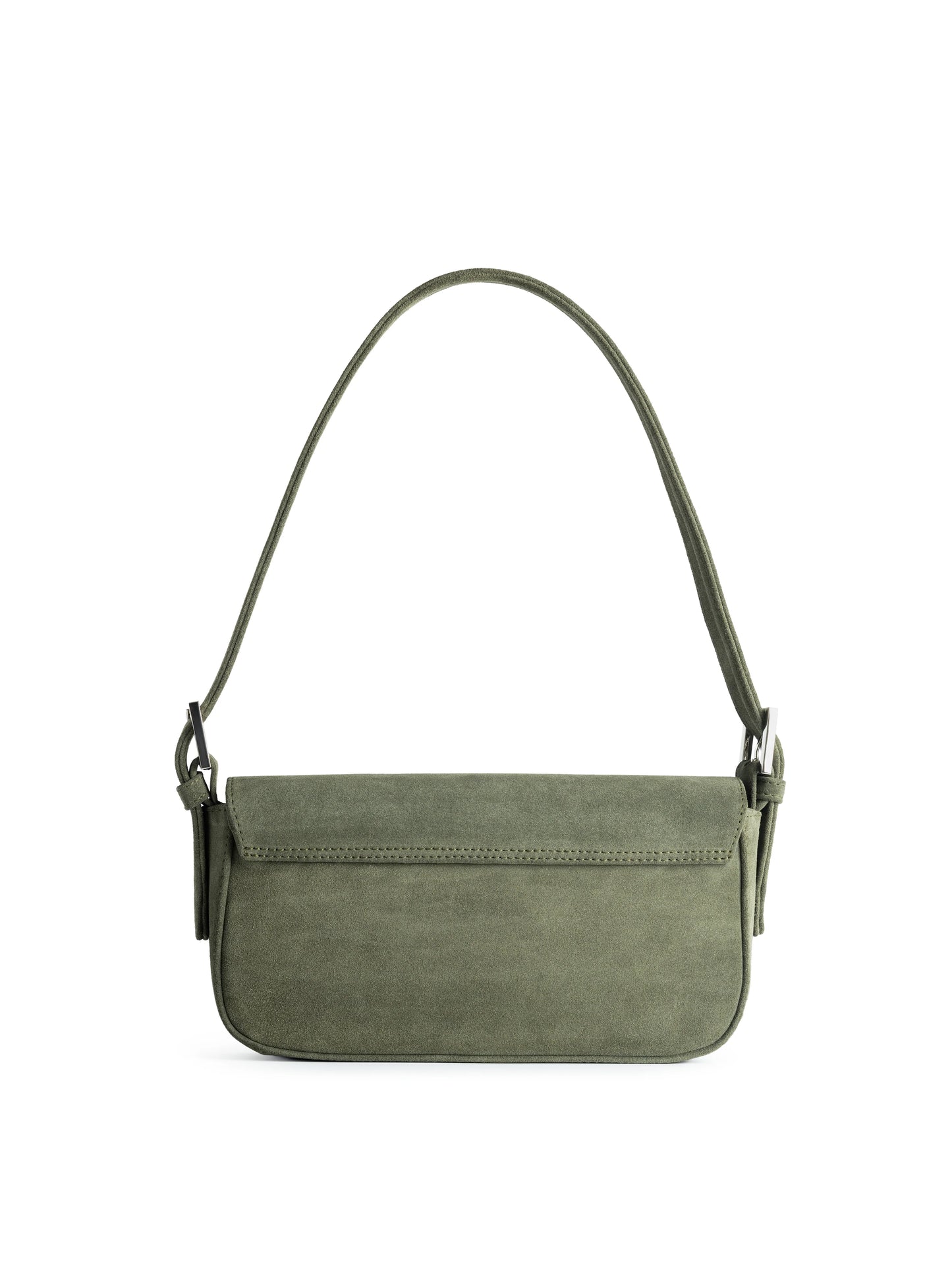 NUKOT BAGUETTE BAG SUEDE KHAKI