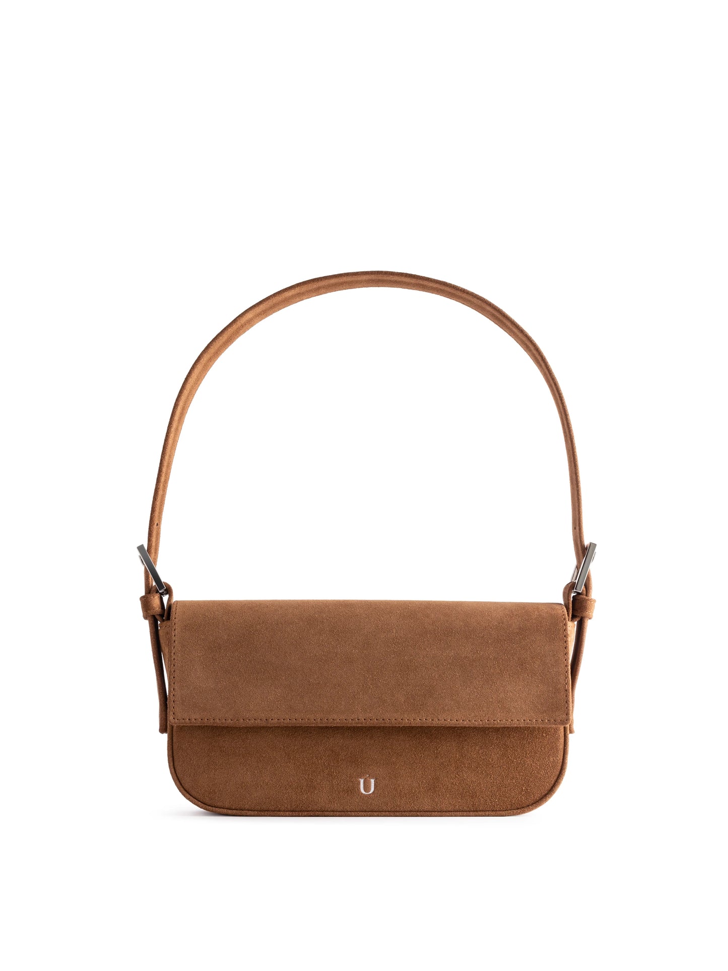 NUKOT BAGUETTE BAG SUEDE TOFFEE
