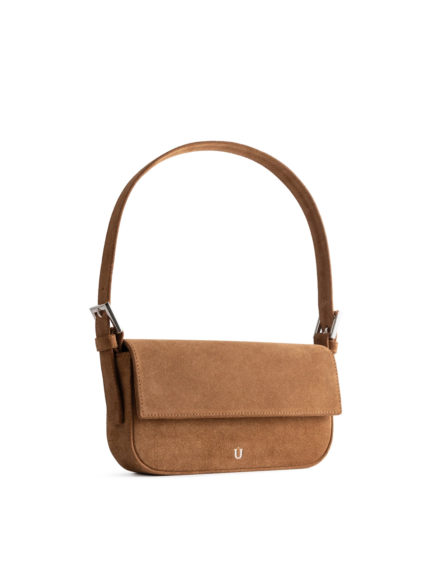 NUKOT BAGUETTE BAG SUEDE TOFFEE