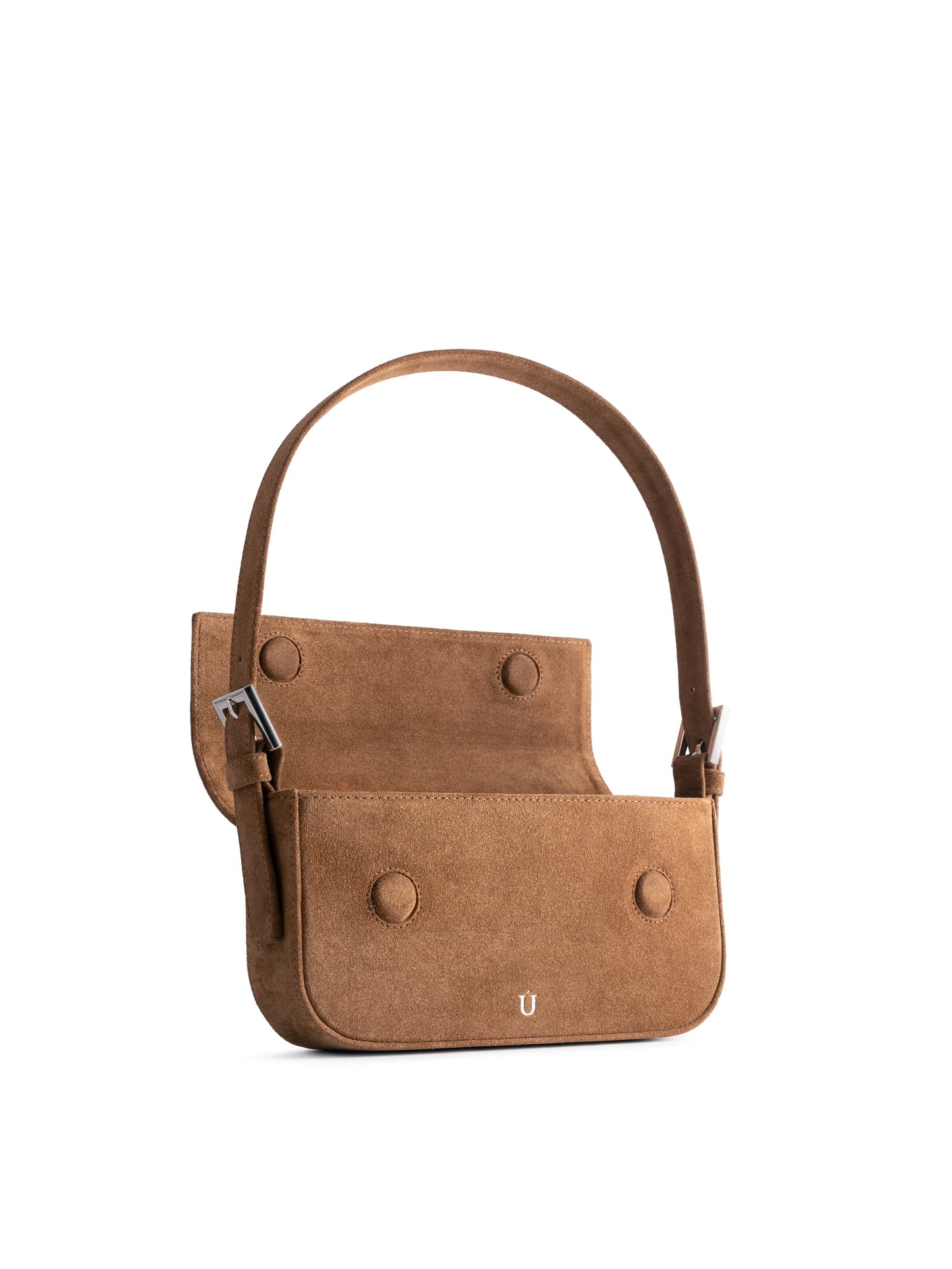 NUKOT BAGUETTE BAG SUEDE TOFFEE