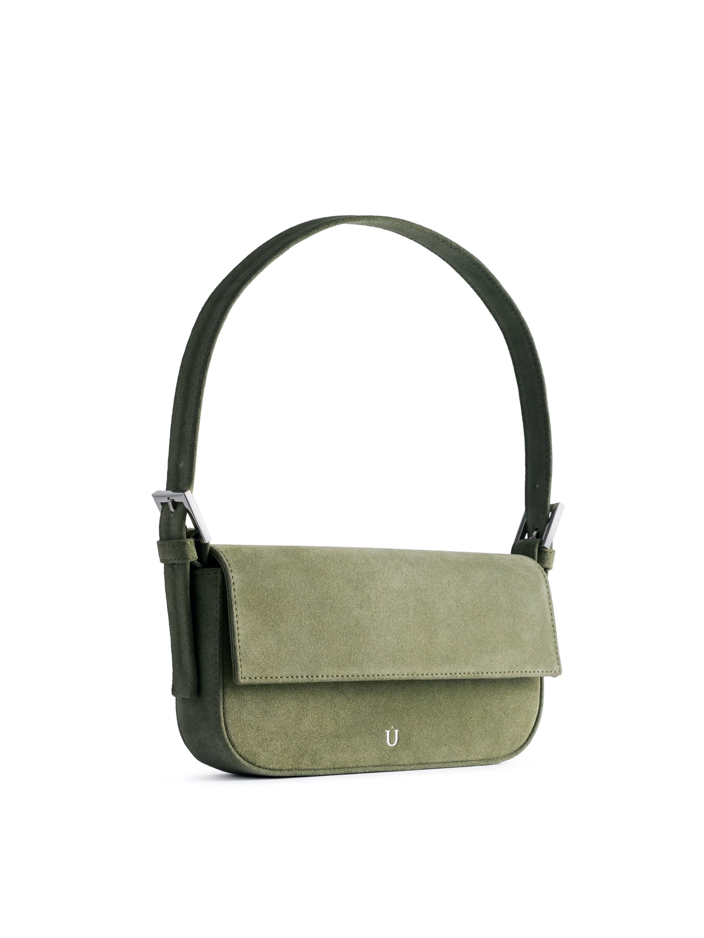 NUKOT BAGUETTE BAG SUEDE KHAKI