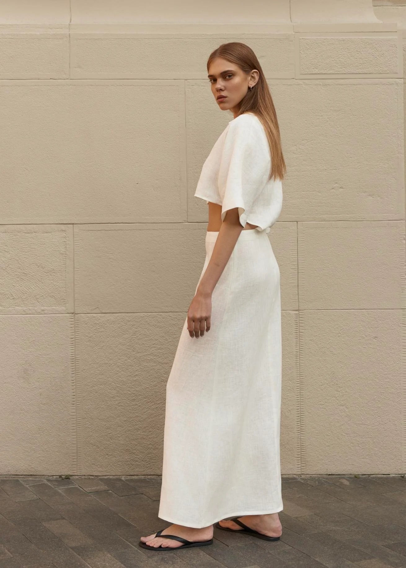 Iam WING MILK DRESS