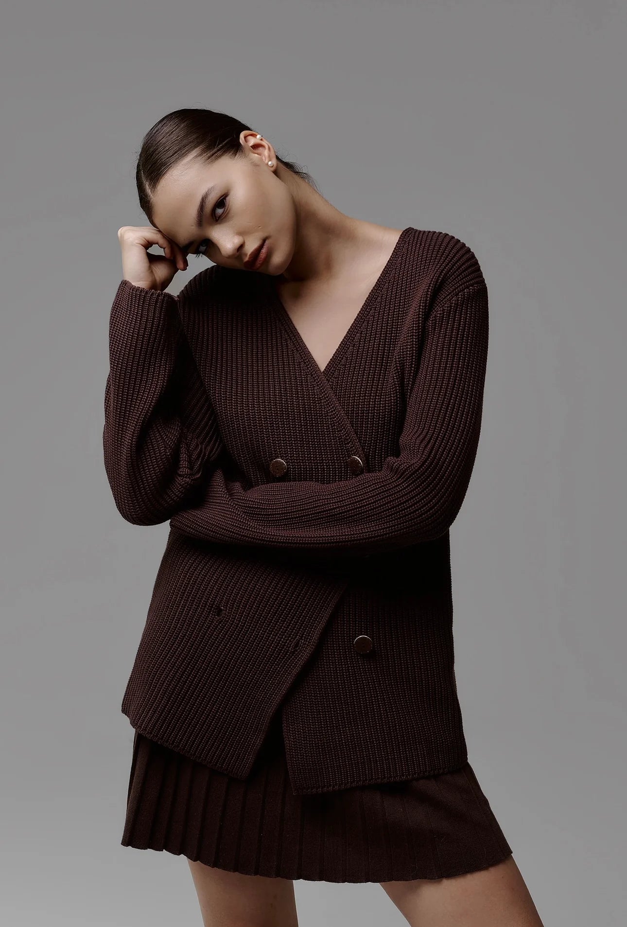 SAGE Кардиган двобортний "Сorn"