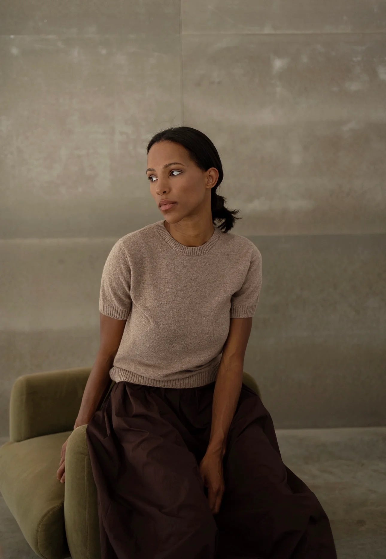 SAGE Футболка з вовни ягня