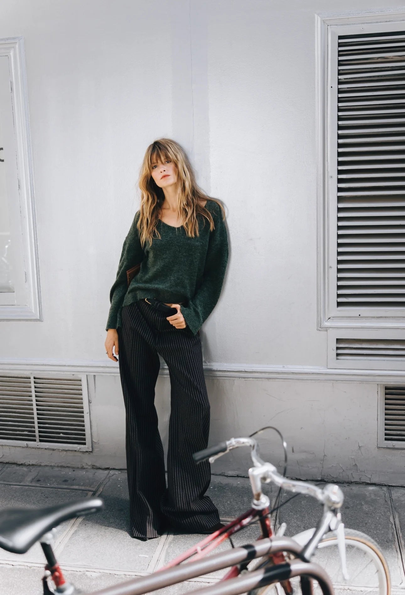 SAGE Джемпер з V-подібним вирізом