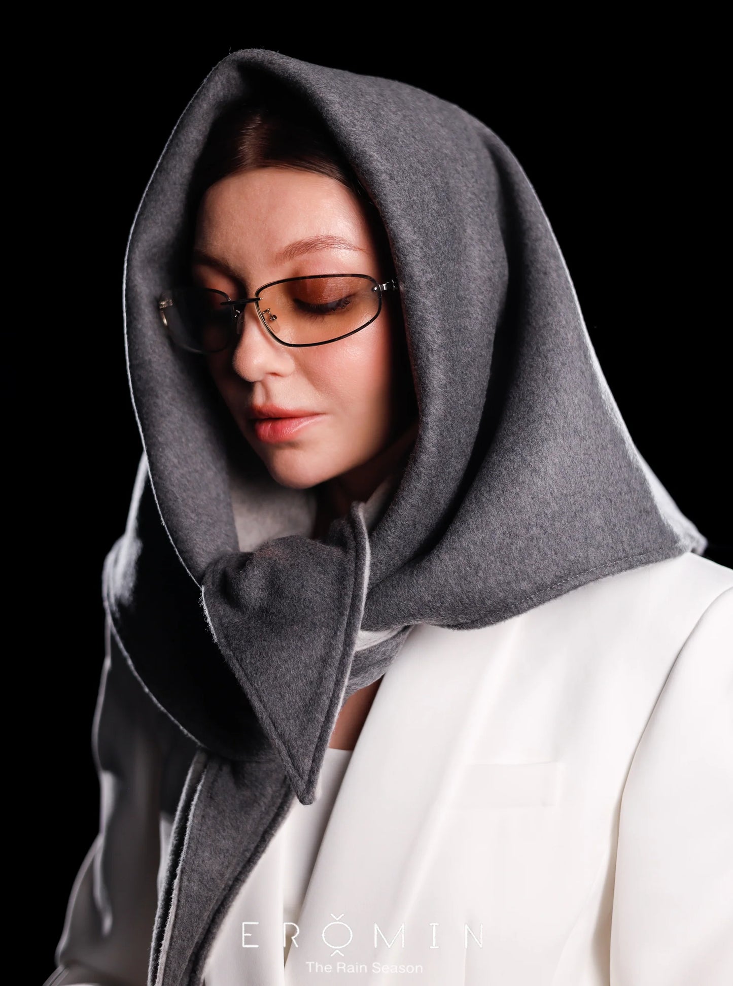 EROMIN Шарф Cashmere Double-Sided
