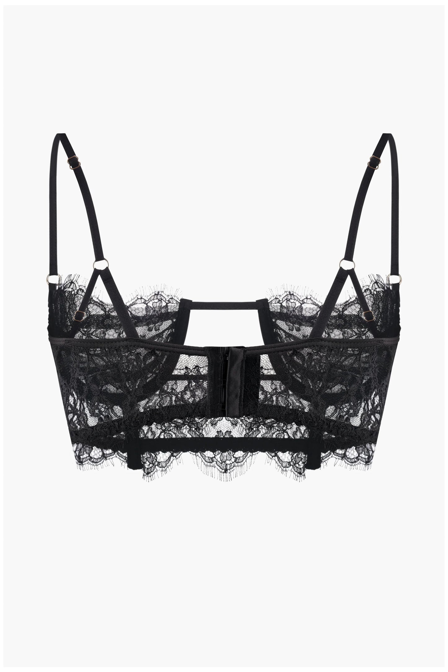 Peach Peach Bustier Obsession Black
