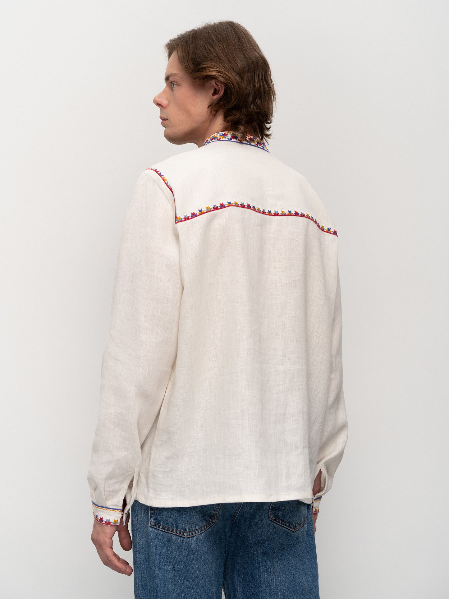 ETNODIM Чоловіча вишиванка регіону Опілля Yavorivska