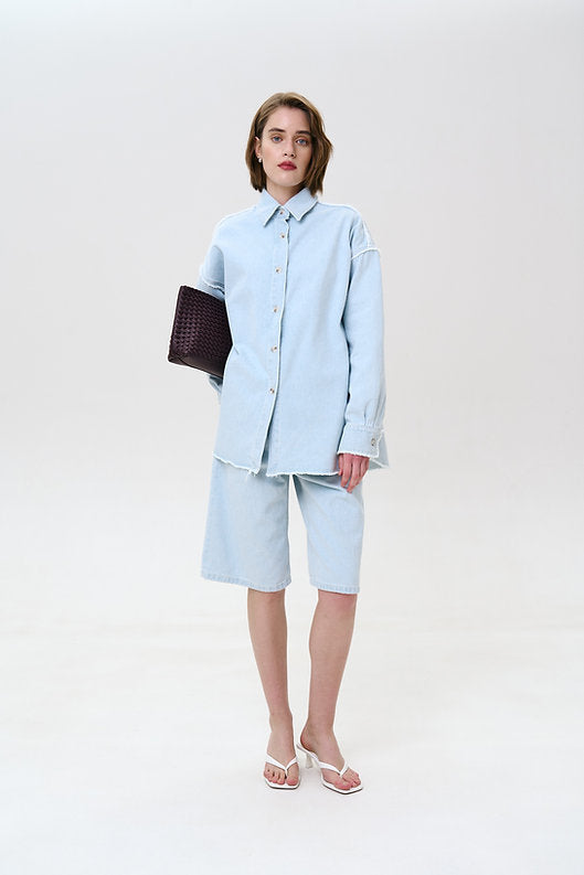 Cultoni Сорочка Denim Dusty Blue