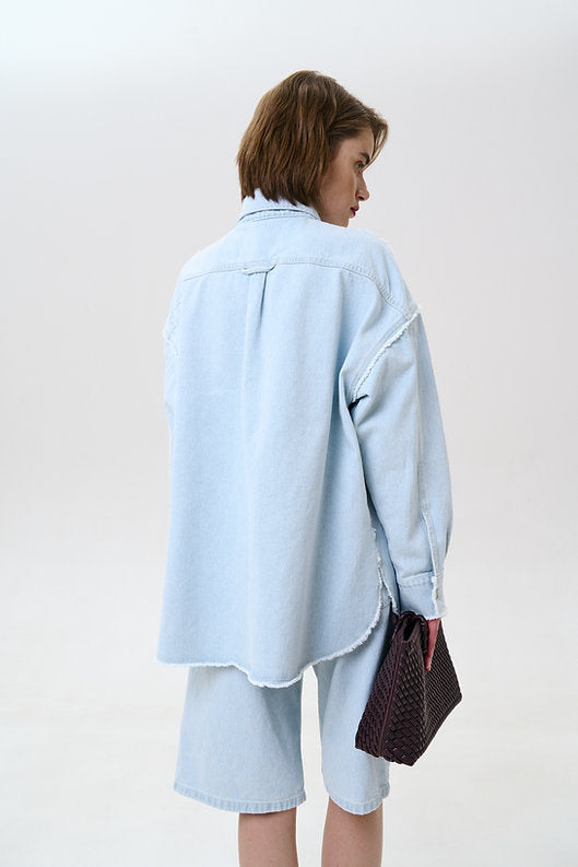 Cultoni Сорочка Denim Dusty Blue