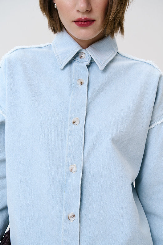Cultoni Сорочка Denim Dusty Blue