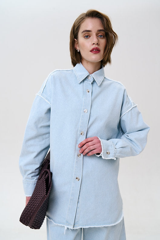 Cultoni Сорочка Denim Dusty Blue