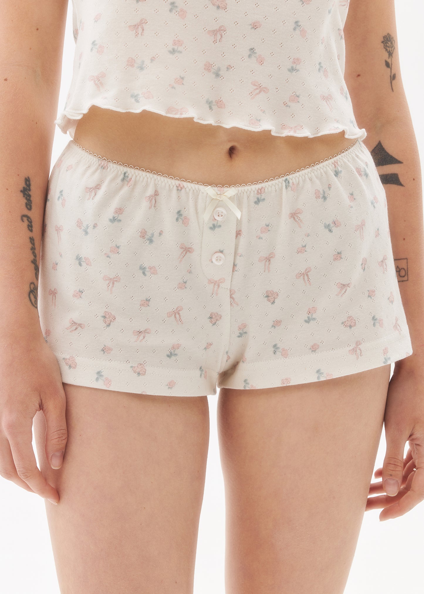 ROUGERIE ШОРТИ "BOWS IN BLUSH"
