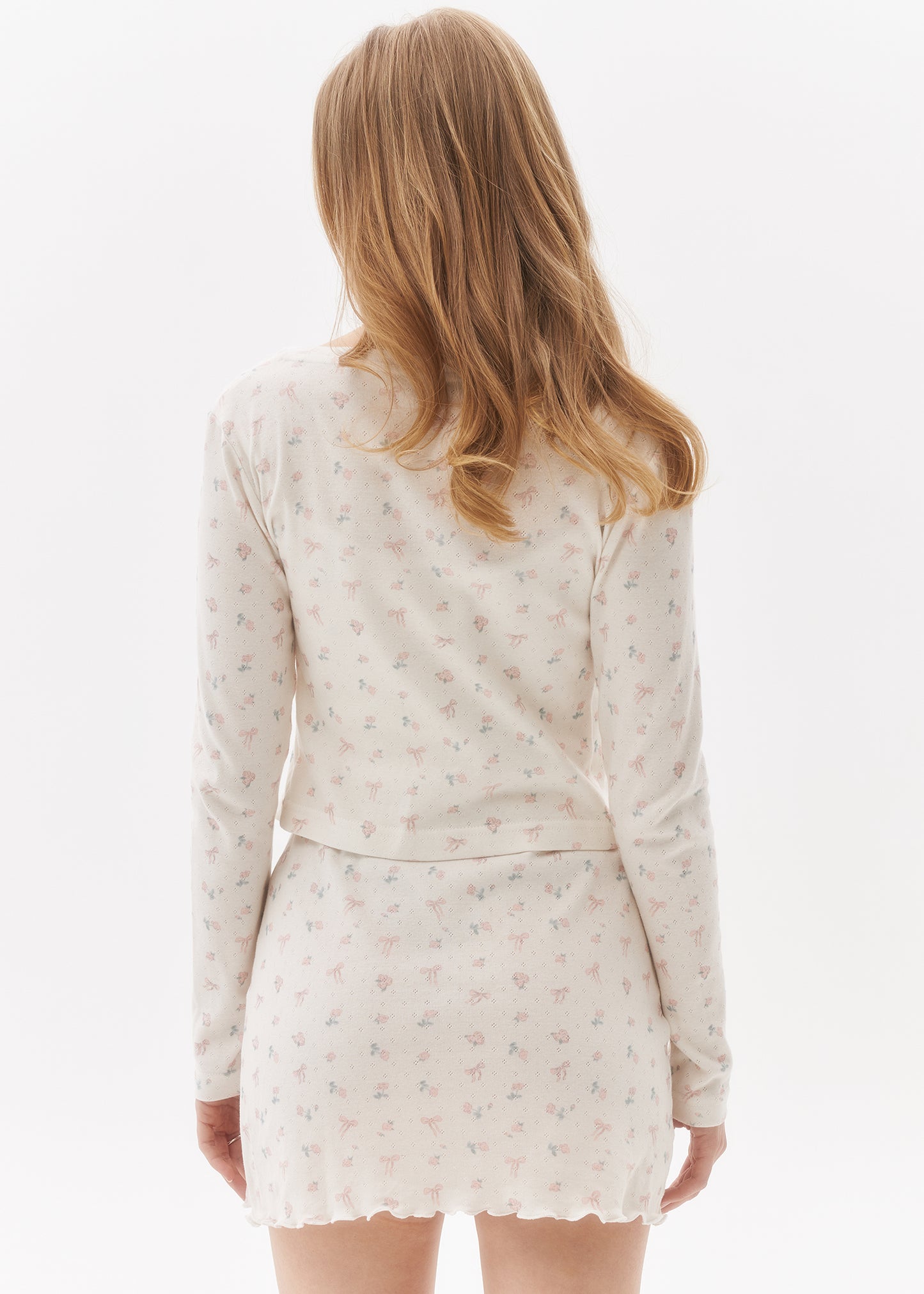 ROUGERIE КАРДИГАН "BOWS IN BLUSH"